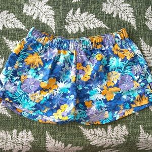 patagonia floral shorts